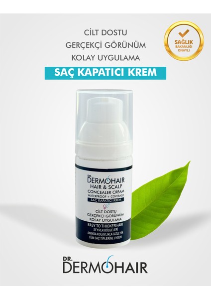 Dr Dermo Hair Saç Kapatıcı Dolgunlaştırıcı Sıvı Krem 30 ml modelleri