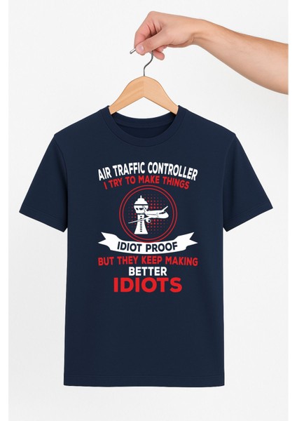 Air Traffic Unisex Tshirt Pilot - Havacı - Uçak Tutkunu