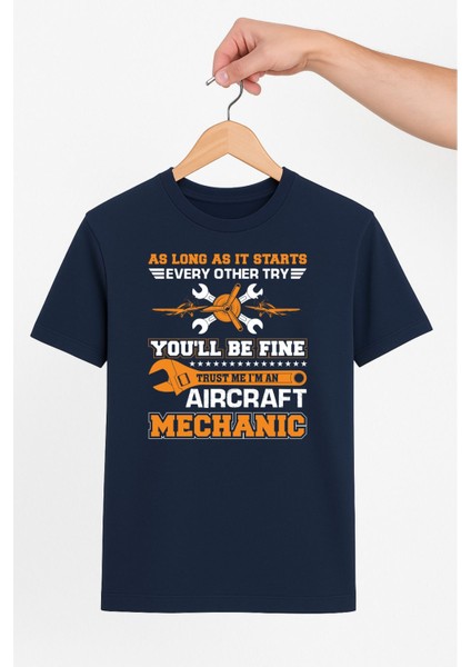Air Mechanic Uçak Bakım Teknisyeni Tshirt Pilot - Havacı - Uçak Tutkunu