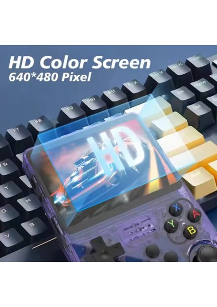 R36S Mini Konsol 10.000 Retro Oyun IPS Ekran Kalitesi