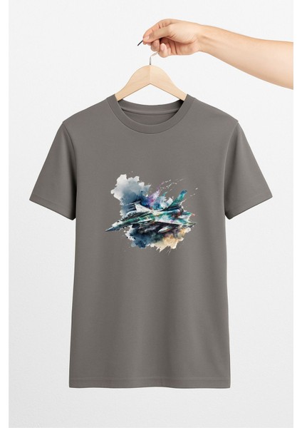 Savaş Jeti Unisex Tshirt Pilot - Havacı - Uçak Tutkunu