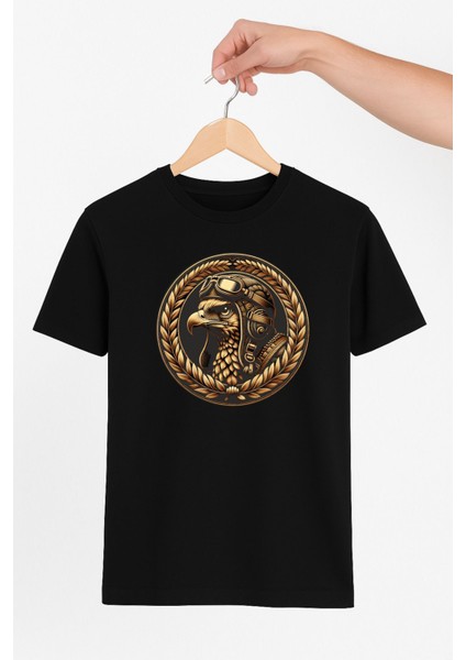 Kartal Pilot Unisex Tshirt Pilot - Havacı - Uçak Tutkunu