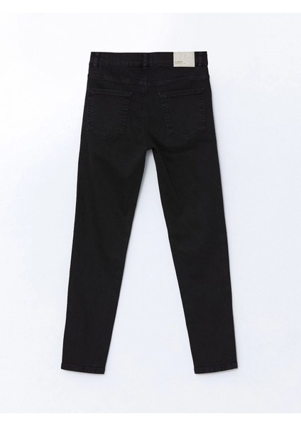 Lcw Kids Siyah Beli Ayarlanabilir Lastikli Erkek Çocuk Jean Pantolon fiyatları