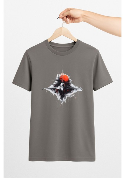 Hipersonik Tasarım Unisex Tshirt Pilot - Havacı - Uçak Tutkunu