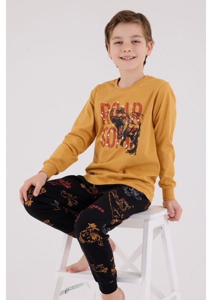 Erkek Çocuk Sarı Pijama Takımı fiyatları