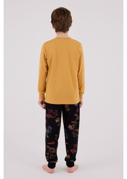 Erkek Çocuk Sarı Pijama Takımı indirimleri