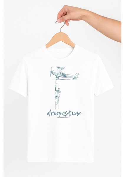 Dreamstime Unisex Tshirt Pilot - Havacı - Uçak Tutkunu