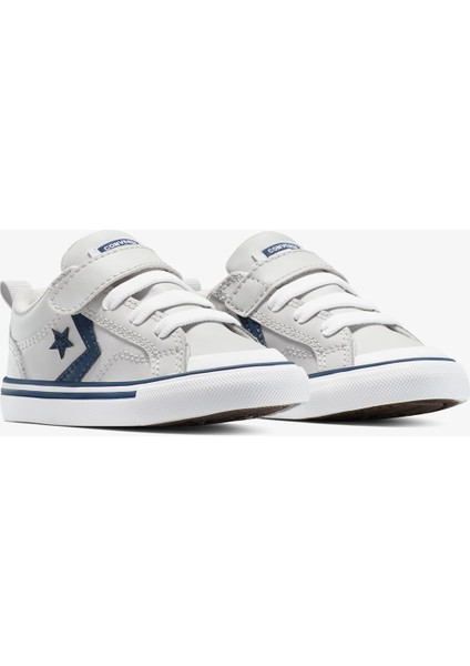Pro Blaze Strap Leather Easy On Çocuk Gri SNEAKER.095