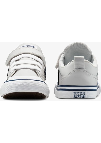 Pro Blaze Strap Leather Easy On Çocuk Gri SNEAKER.095