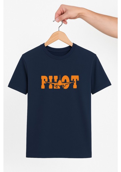 Pilot Unisex Tshirt Pilot - Havacı - Uçak Tutkunu