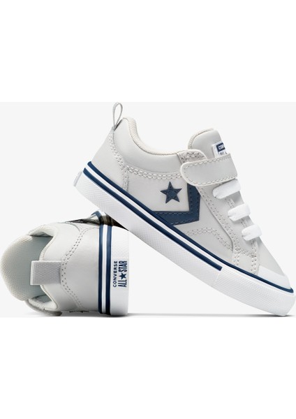 Pro Blaze Strap Leather Easy On Çocuk Gri SNEAKER.095