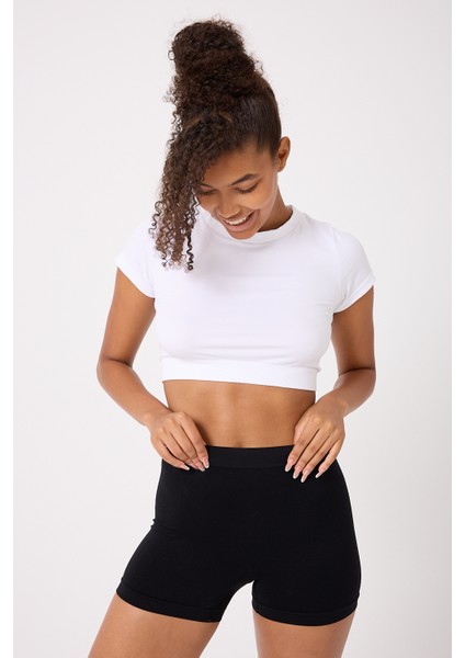 3'lü Seamless Kadın Boxer