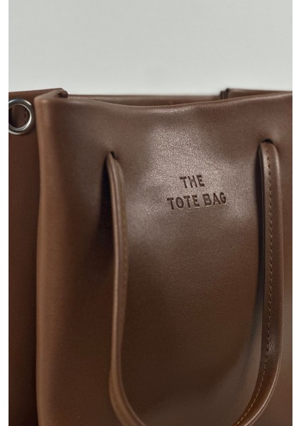 Amor Claro Kahverengi Tek Bölmeli Kadın El Kol ve Omuz Çantası