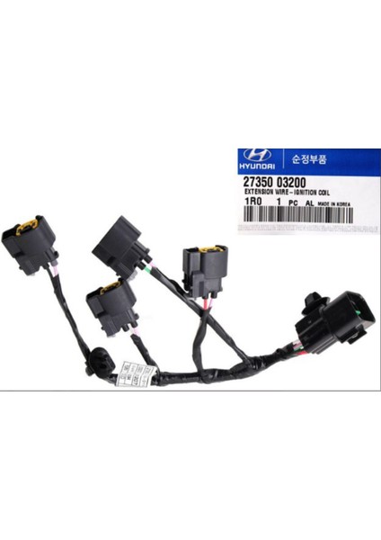 Hyundaı Atesleme Bobın Kablo Tesısatıaccent Blue 1.4 6 Ilerı