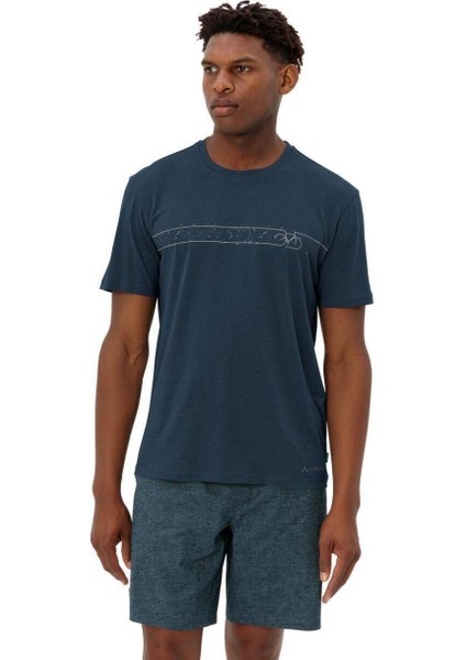 Cyclist V Bisiklet Yaka Erkek T-Shirt 42125