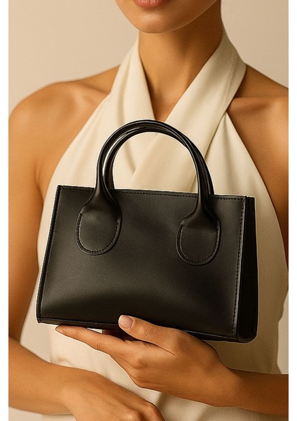 Bellarose Elite Büyük Boy Siyah Askılı Kadın El Kol ve Omuz Çantası fiyatları