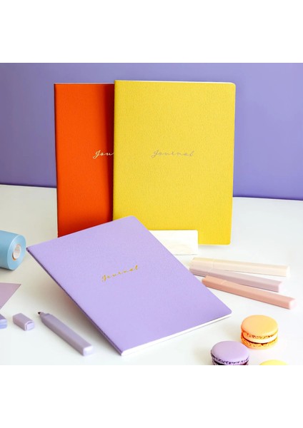 3'lü Çizgili Defter Seti-Yaz