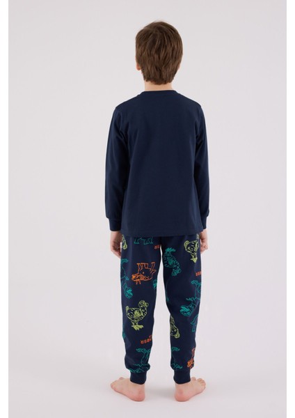 Erkek Çocuk Lacivert Pijama Takımı indirimleri