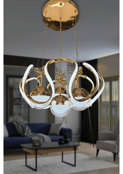 Maxi Gold 4 Toplu LED Avize modelleri