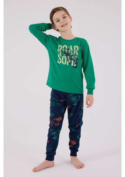 Erkek Çocuk Yeşil Pijama Takımı fiyatları
