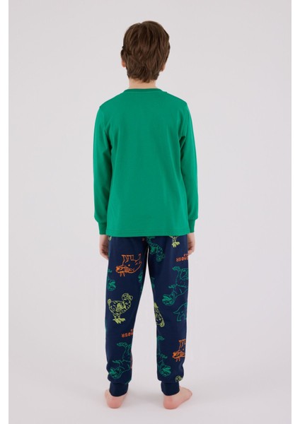 Erkek Çocuk Yeşil Pijama Takımı indirimleri