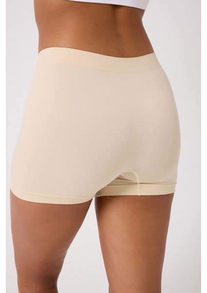 3'lü Seamless Kadın Boxer