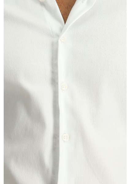 Techno-Line Uzun Kol Slim Fit Dar Kesim Pamuklu Desenli Gömlek indirimleri