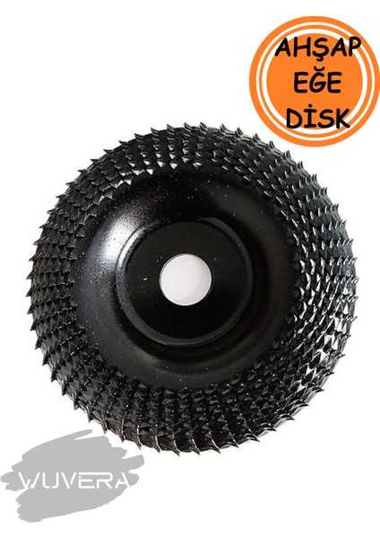 115 mm Ahşap Ağaç Torpu – Disk Tip Zımpara Uç, Taşlama Uyumlu