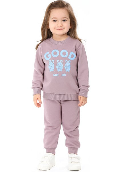 Good Baskı 2 Ip Erkek Çocuk Eşofman Takım