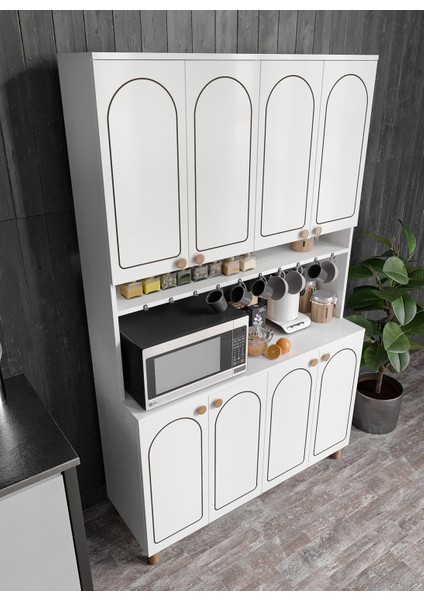 Stella Bohem Tarzda Kahve Köşesi, Erzak Dolabı, Kiler Dolabı, Çok Amaçlı Mutfak Dolabı fiyatları