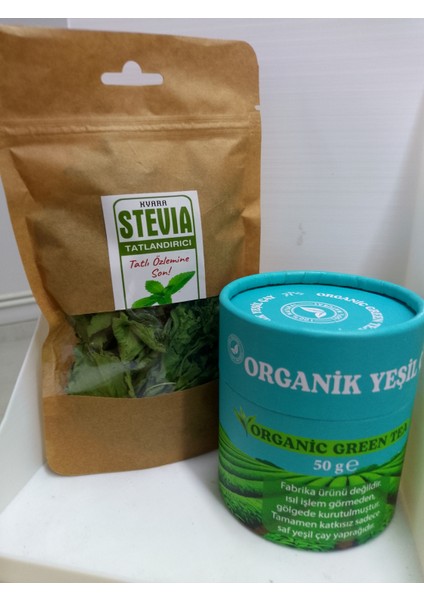 Yeşilçay Stevialı Kullanıma Hazır 50gr