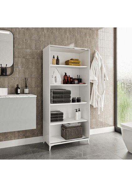 Sürgülü Çok Amaçlı Banyo Dolabı - Tamamı Mdf indirimleri