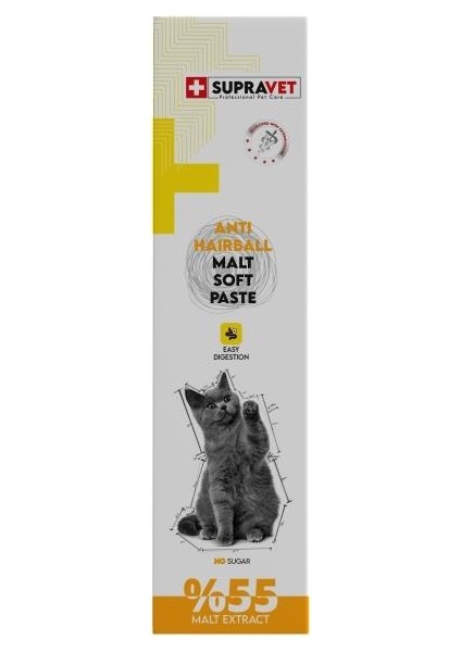 Anti-Hairball Malt Kedi Macunu 100 gr Tüy Yumağı Engelleyici ( %55 Extra Malt ) fiyatları