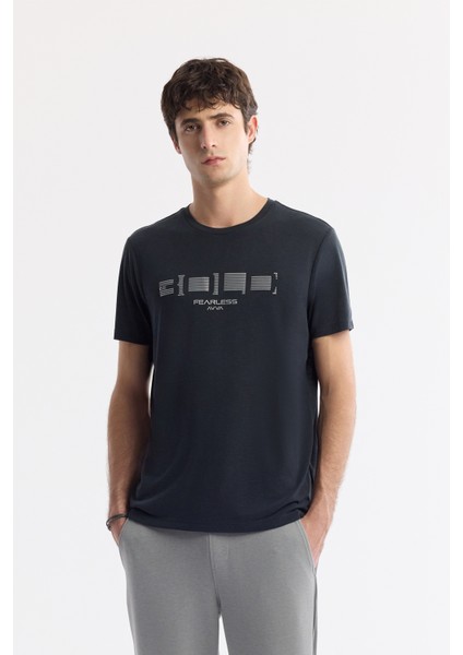 Erkek Regular Fit Gri Beli Lastikli Bağcıklı Soft Touch Eşofman Altı A51Y3402