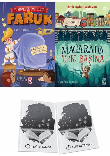 Uzaydaki Gizem Li Robot Faruk ve Mağarada Tek Başına + Hediyeli