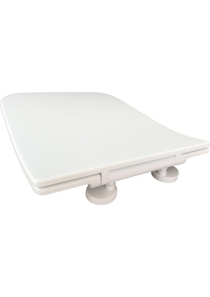 Plastik Oval Soft Klozet Kapağı – Dayanıklı, Hijyenik, Kolay Montajlı, Standart Ölçü (44X35 Cm) fırsatları