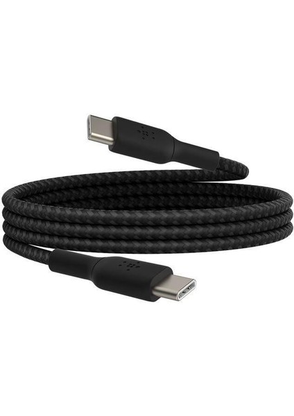 CAB004BT1MBK Boostcharge Örgülü 60W Usb-C To Usb-C Kablosu 1m Şarj Kablosu - Siyah fiyatları