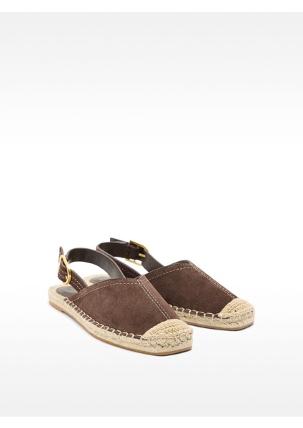 Tokalı Deri Espadril modelleri
