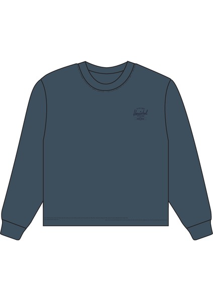 Basic Kadın Uzun Kollu Sweatshirt