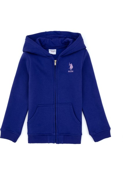 Kız Çocuk Mor Sweatshirt 50316809-VR038