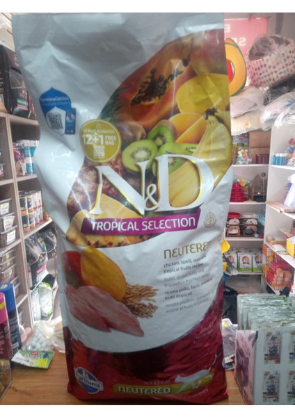 Nd Tropical Tavuklu Kısırlaştırılmış Kedi Maması 10 kg