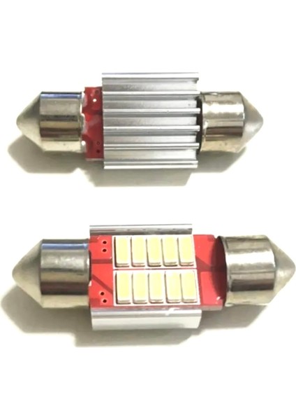 Japon Tip Sofit Ampul 12 Volt Beyaz 10 Ledli 31MM 2 Adet Sofit LED fiyatları