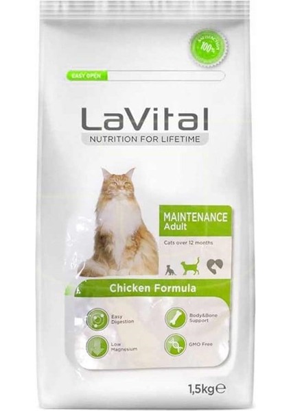 Maintenance Tavuklu Yetişkin Kedi Maması 1,5 Kg