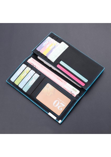 Erkek Çoklu Kart Yuvası Cüzdanı, Cep Telefonu Uzun Cüzdanını Tutabilir (Yurt Dışından) fiyatları