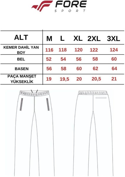 Erkek 2 Iplik Alt Filetolu Eşofman Altı fırsatları