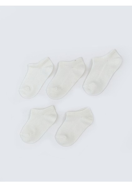 Yeni Sezon Basic Erkek Bebek Patik Çorap 5'li