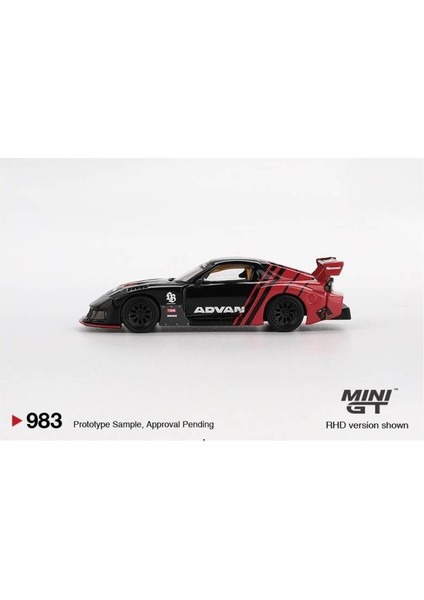 983 Mazda Rx-7 Lb-Super Silhouette Advan MGT00983-L 1/64 Model Araba