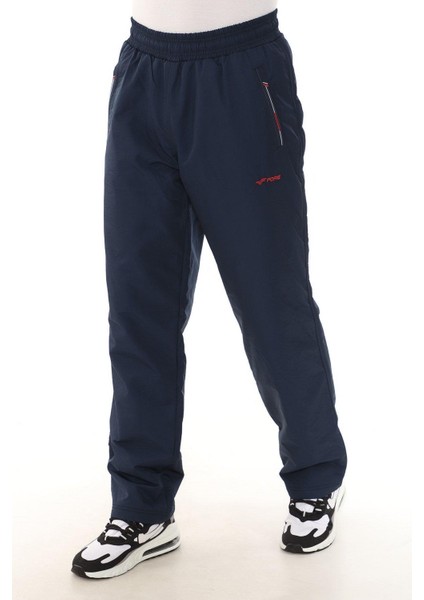 Erkek Lacivert Polarlı Paraşüt Eşofman Altı fiyatları