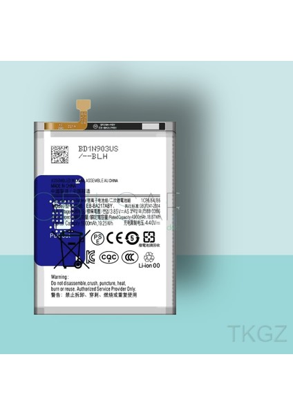 - Samsung Galaxy A21S - A2017 Batarya Pil Orijinal Sıfır