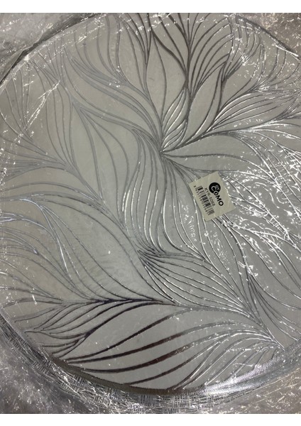 GÜMÜŞ DETEYLI ŞIK SUPLA 6 ADET